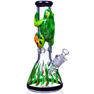Frog Da Smoker 32 cm Bong Béaker Phosphorescent
