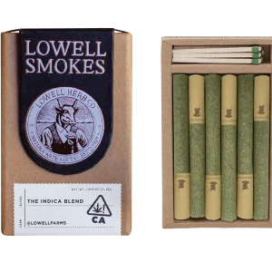 Lowell Smokes | The Bedtime Indica Pré-rolls France