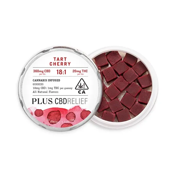 CBD Soulagement 18:1 Tart Cherry PLUS