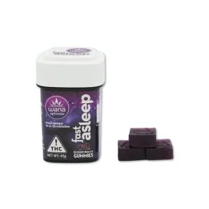 WANA Dream Berry Sleep Gummies 5:1:1:1 10pk [CBD 100mg | THC 20mg]