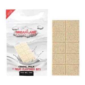 Fruit Flavored Bits Chocolate Bar [100mg]