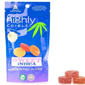 Sweet Assorted Pucks Indica 10pk [100mg]