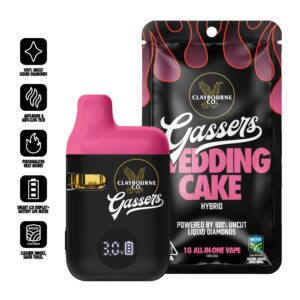 Wedding Cake Vape France | Gassers AIO | 1g Hybrid