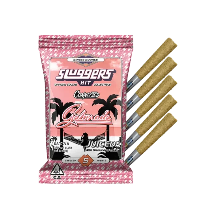 Juiced Gelonade Pré-rolls THC France 5pk Infusé 5 Pack Sativa