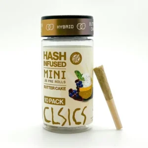 Pré-rolls THC France Infusés au Hash Butter Cake – 3 G – 10 Pack