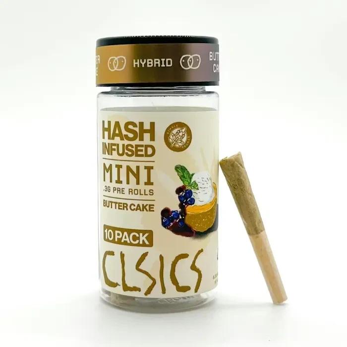 Pré-rolls THC France Infusés au Hash Butter Cake – 3 G – 10 Pack
