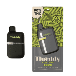 THREDDY Sour Diesel Vape France | 1g AIO Sativa