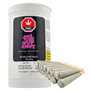 Mothership Pack Variété 4 Souches Pré-rolls France 20 x 0,5 g