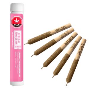 Cherry Watermelon Pré-rolls France Infusés au Distillat 5 x 0,5 g