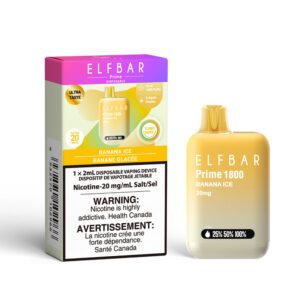 Elfbar Banana Ice 1800 Puffs France