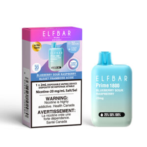 Elfbar Blueberry Sour Raspberry 1800 Puffs France