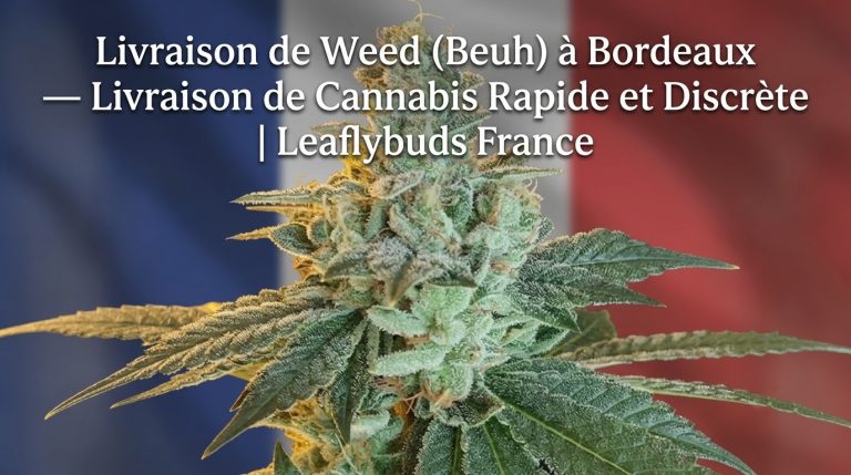 Livraison de Weed (Beuh) à Bordeaux — Livraison de Cannabis Rapide et Discrète | Leaflybuds France