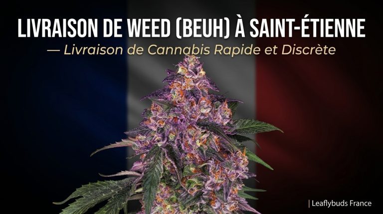 Livraison de Weed (Beuh) à Saint-Étienne — Livraison de Cannabis Rapide et Discrète | Leaflybuds France
