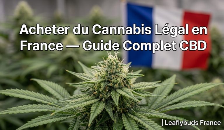Acheter du Cannabis Légal en France — Guide Complet CBD | Leaflybuds France
