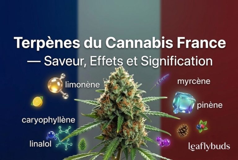 Terpènes du Cannabis France — Saveur, Effets et Signification | Leaflybuds France