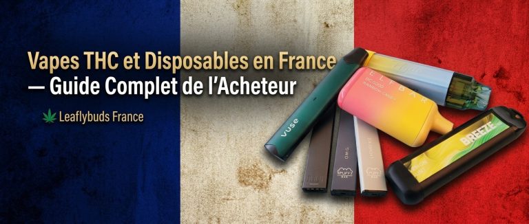Vapes THC et Disposables en France — Guide Complet de l'Acheteur